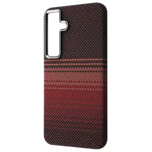 Колір: Коричневий - Чохол WAVE Gleam Case with Magnetic Ring Samsung Galaxy S26 Gold Stripes