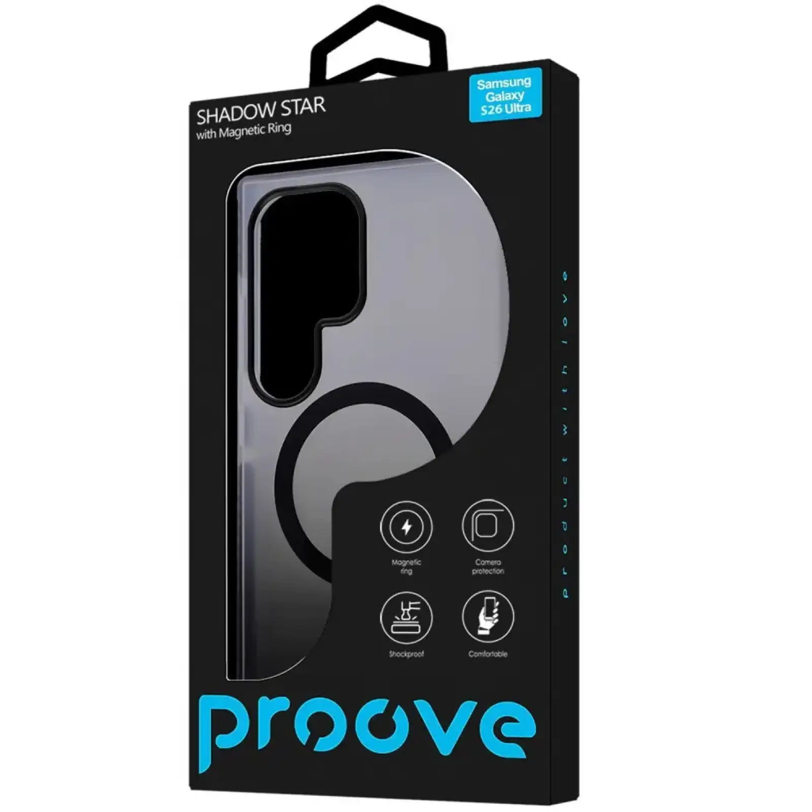 Чохол Proove Shadow Star Case with Magnetic Ring Samsung Galaxy S26 Ultra Blue