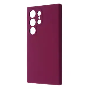 Колір: Бордовий - Чохол WAVE Full Silicone Cover Samsung Galaxy S26 Ultra Plum