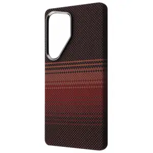 Колір: Коричневий - Чохол WAVE Gleam Case with Magnetic Ring Samsung Galaxy S26 Ultra Gold Stripes