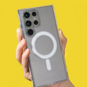 Чехол WAVE Clear Case (PC+TPU) with Magnetic Ring Samsung Galaxy A57 Clear