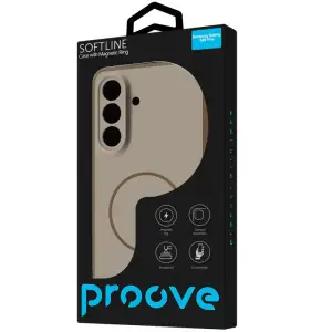 Чохол Proove Softline Case with Magnetic Ring Samsung Galaxy S26 Plus silver