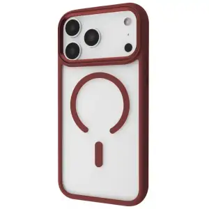 Чохол WAVE Ardor Case with Magnetic Ring iPhone 17 Pro Max, iPhone 18 Pro Max Cherry Red