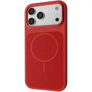 Чехол WAVE Color Circle с магнитным кольцом iPhone 17 Pro, iPhone 18 Pro Red