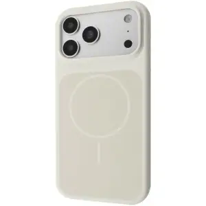 Чехол WAVE Color Circle с магнитным кольцом iPhone 17 Pro, iPhone 18 Pro antique White
