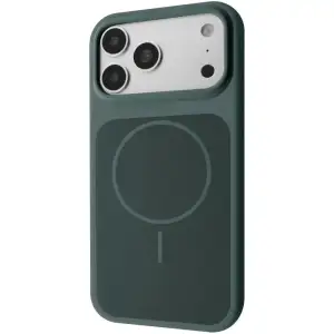Чехол WAVE Color Circle с магнитным кольцом iPhone 17 Pro Max, iPhone 18 Pro Max dark Green