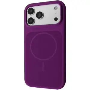 Чехол WAVE Color Circle с магнитным кольцом iPhone 17 Pro Max, iPhone 18 Pro Max plum