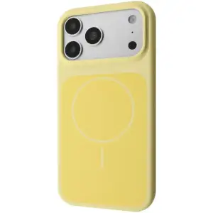 Чехол WAVE Color Circle с магнитным кольцом iPhone 17 Pro Max, iPhone 18 Pro Max melow yellow