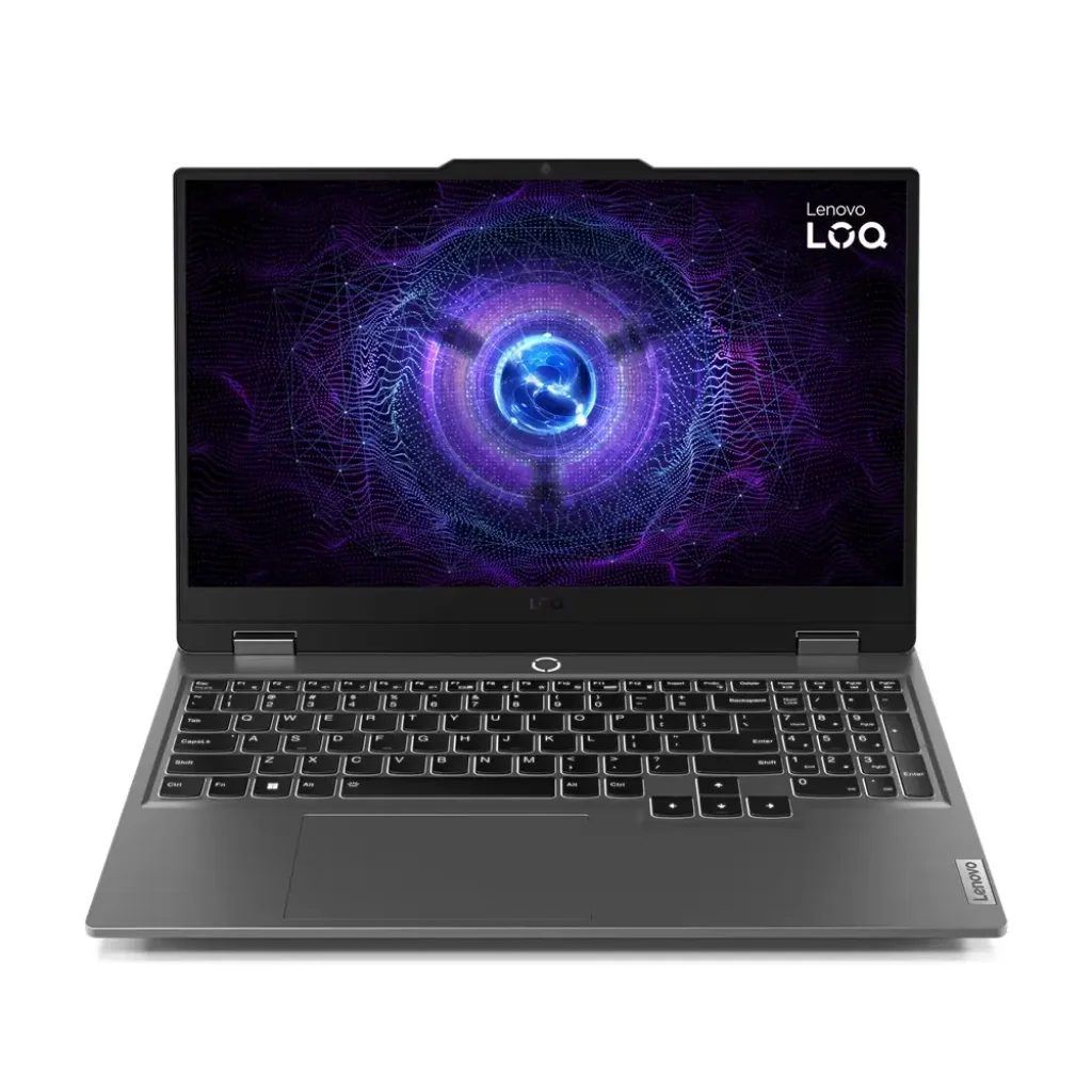 Ноутбук Lenovo 15.6FM/i5-12450HX/16/512/RTX 3050 6GB /DOS/BL/Luna grey LOQ 15IAX9 (83GS00BERA) UA