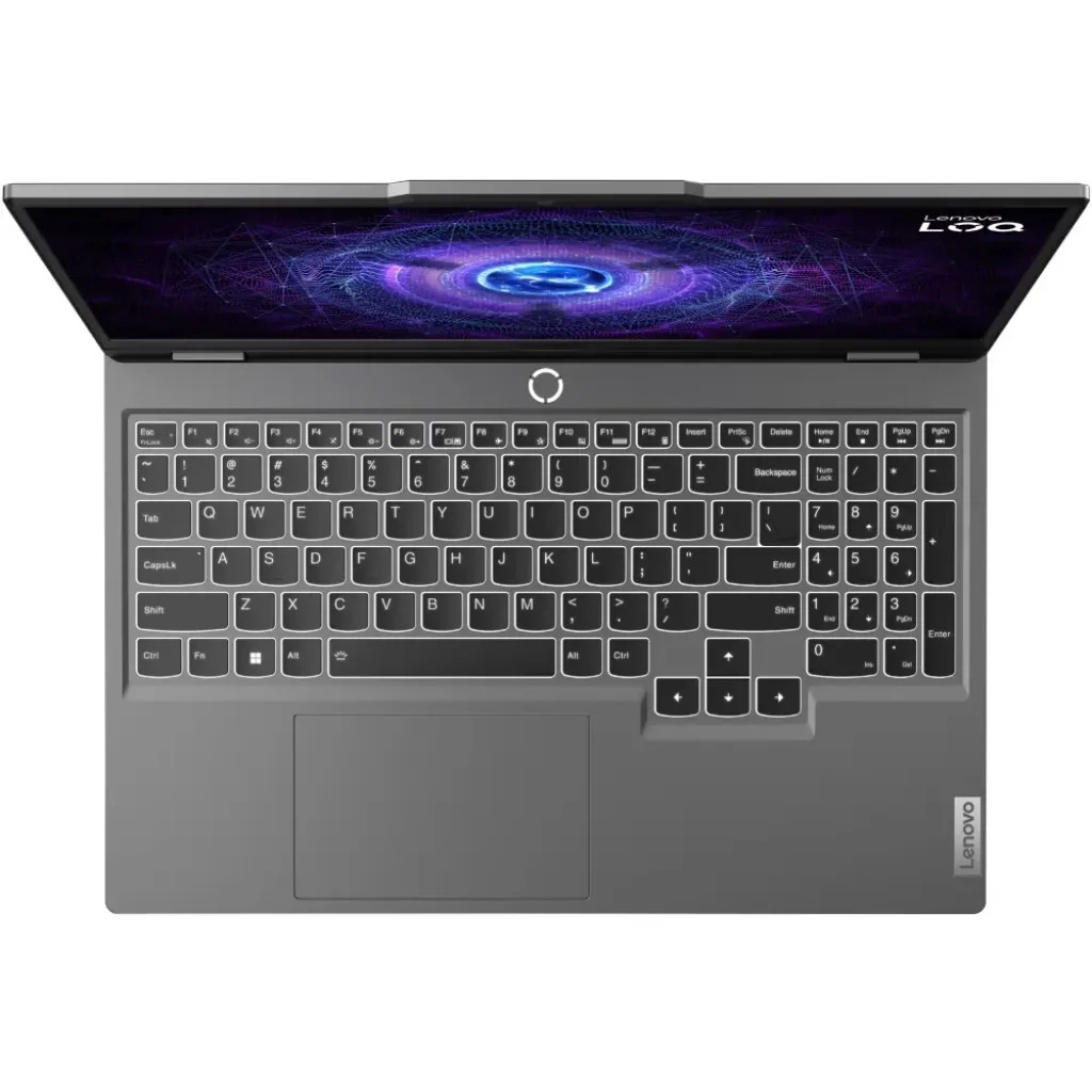 Ноутбук Lenovo 15.6FM/i5-13450HX/32/1TB SSD/RTX 4050 6GB/DOS/BL/Luna grey LOQ 15IRX9 (83DV00S6RA) UA