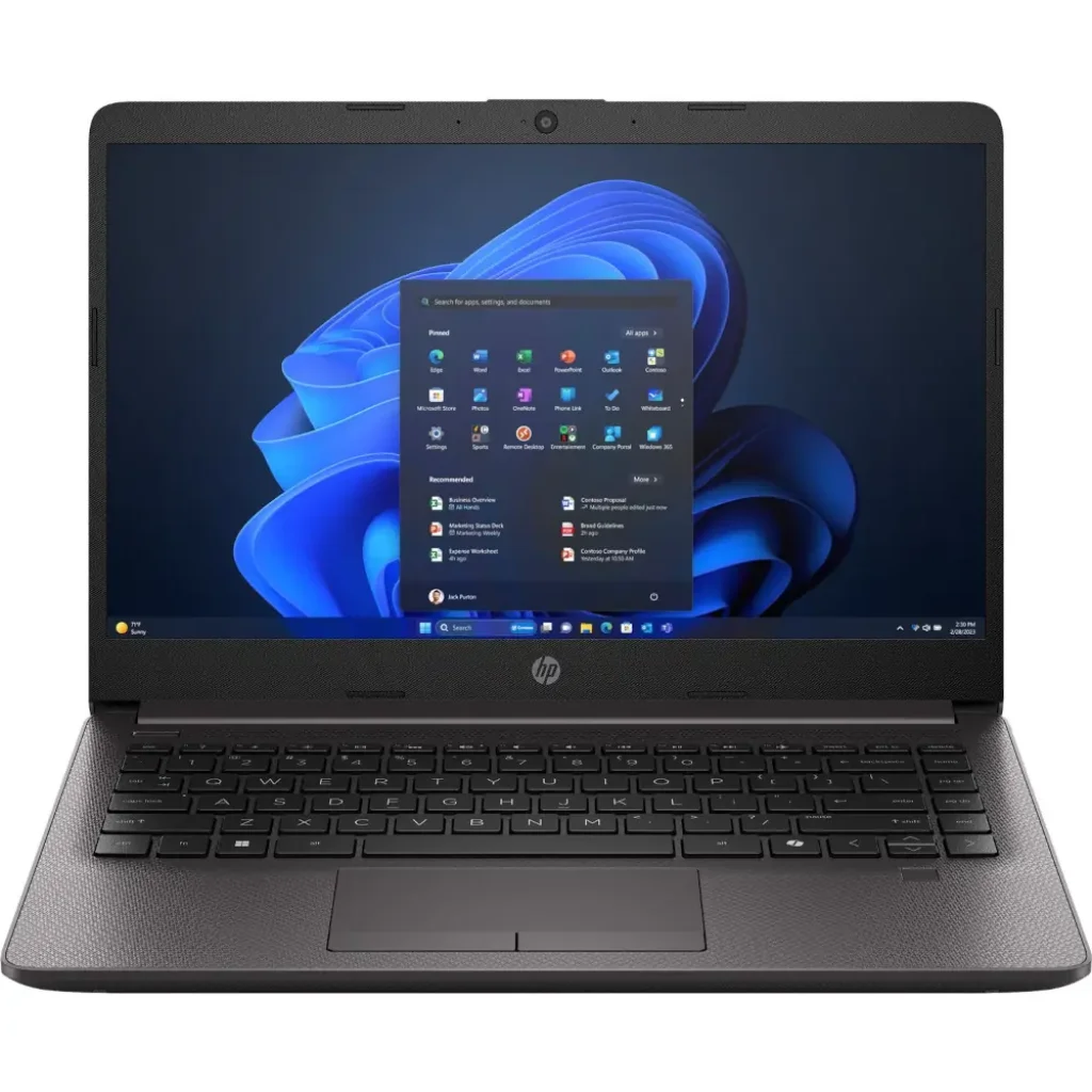 Ноутбук HP 14FI/i3-1315U/16 (1x16) DDR4/512/int/DOS/W C/FP/Dark Ash Silver 240R G9 (AD1Y1ET) UA