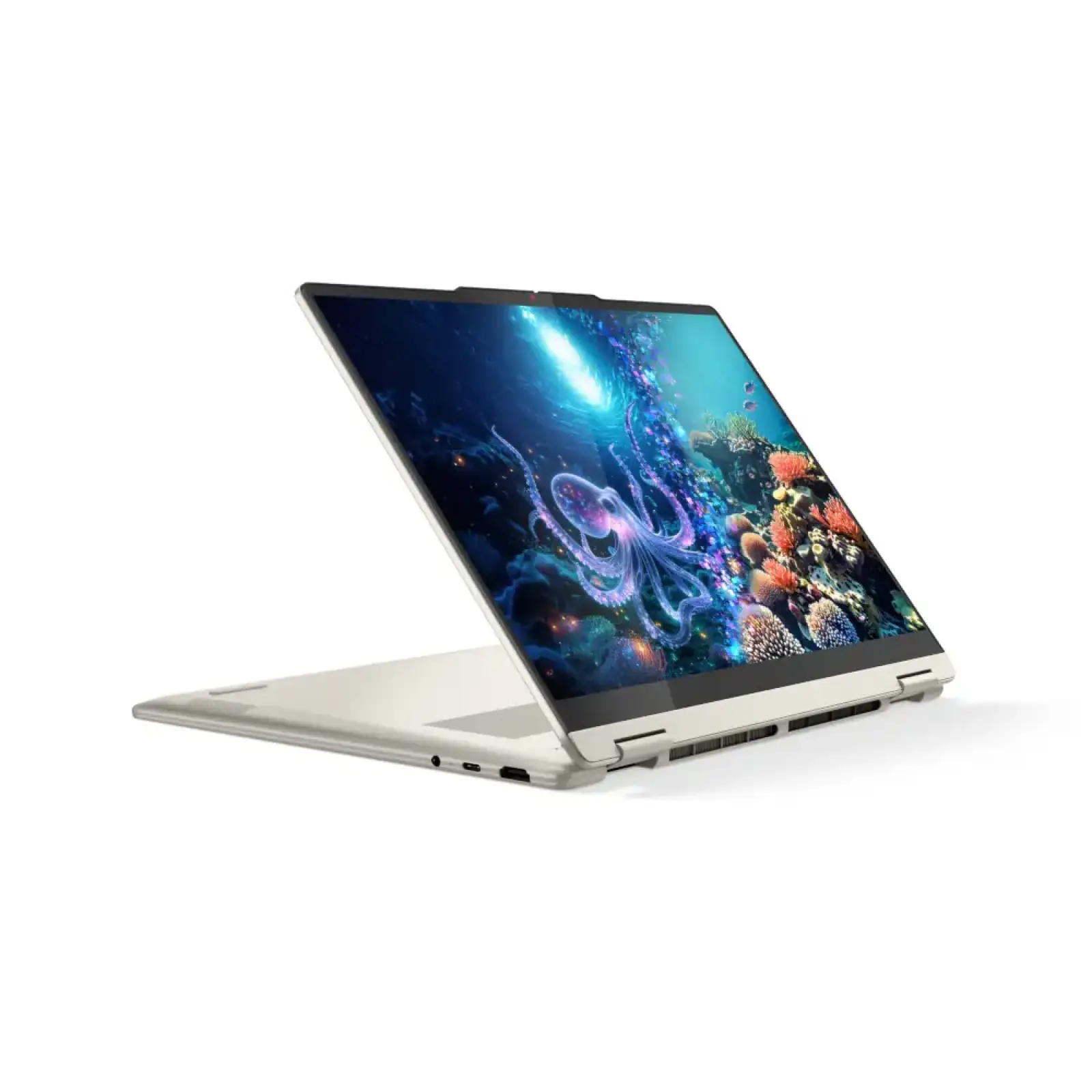 Ноутбук Lenovo 14F_OLED/R5 AI 340/16/512/Intel HD /DOS/BL/Seashell Yoga 7 2-in-1 14AKP10 (83JR0069RA) UA
