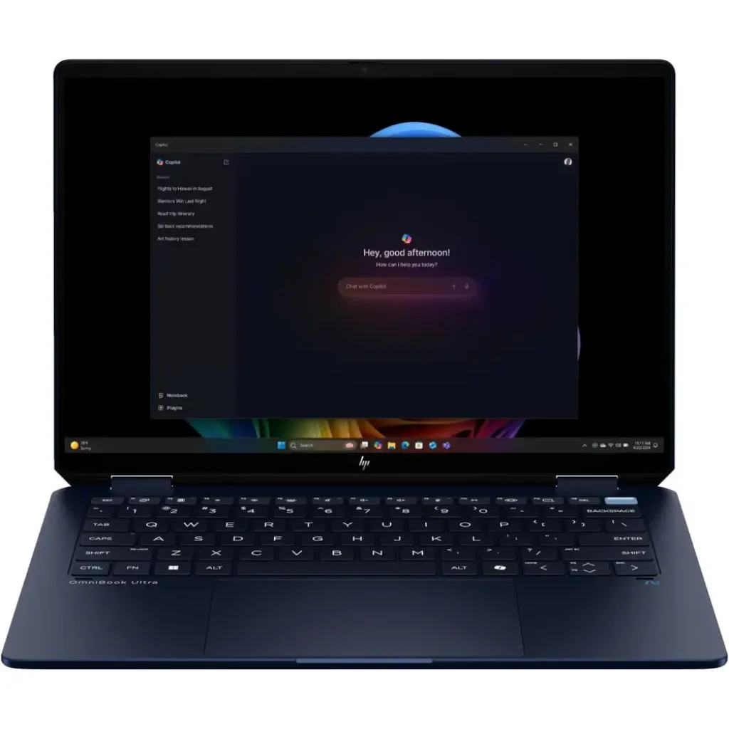 Ноутбук HP 14T_2.8K_OLED/U5-226V/16/512/Intel Arc/W11 /Athmospheric Blue OmniBook Ultra Flip14-fh0010ua (B9PD9EA) UA