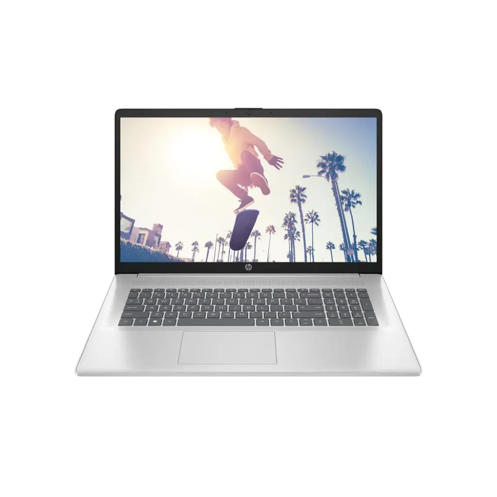 Ноутбук HP 17.3FMI/ C5-120U /16/1TB SSD/Intel Graphic s /DOS/Natural Silver Laptop 17-cn4029ua (B9PL9EA) UA