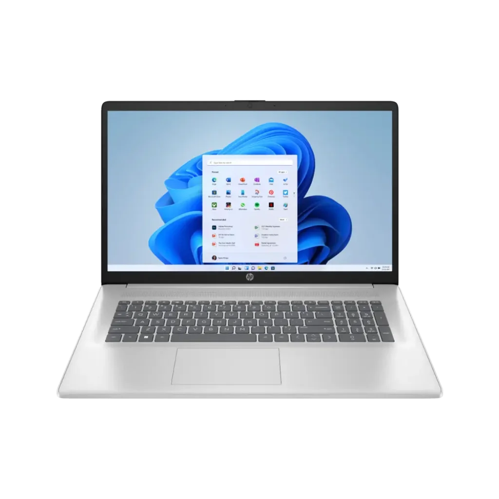 Ноутбук HP 17.3FMI/R7 7730U /16/1TB SSD/UMA/DOS/Natur al Silver Laptop 17-cp3008ua (B9PM0EA) UA