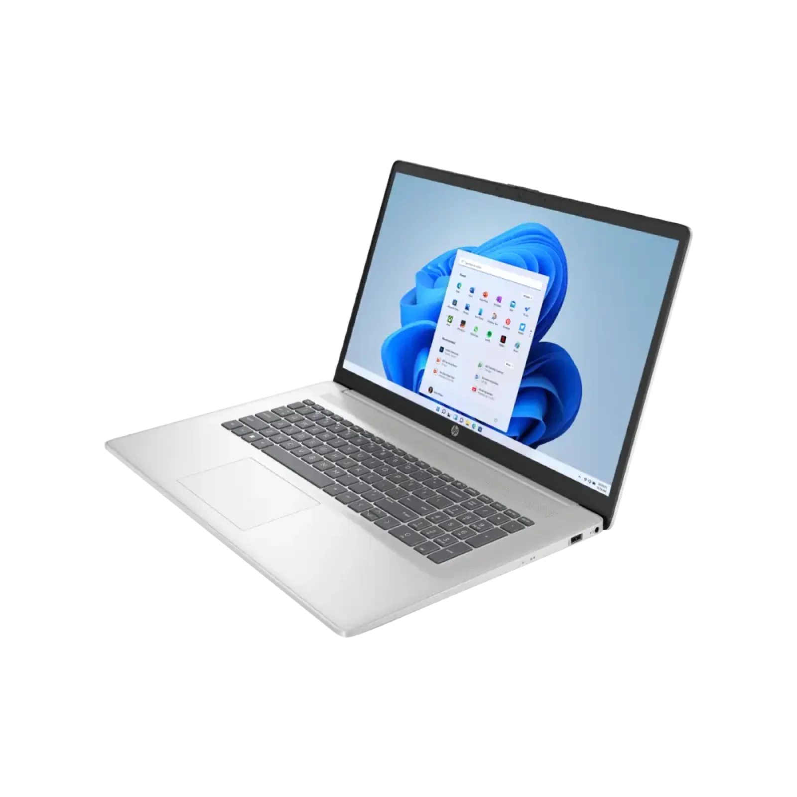Ноутбук HP 17.3FMI/R7 7730U /8/512/UMA/DOS/Natural Si lver Laptop 17-cp3009ua (B9PM1EA) UA