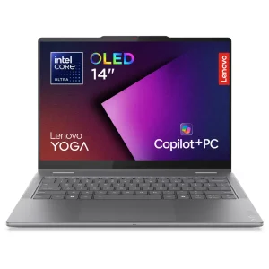 Ноутбук Lenovo 14T_2.8K_OLED/U7-258V/32/1TB SSD/Intel UHD /DOS/BL/Pen/Luna grey Yoga 7 2-in-1 14ILL10 (83JQ009WRA) UA