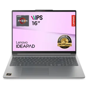 Ноутбук Lenovo 16FM/R5 7535HS/16/512/UMA/DOS/BL/Luna grey IdeaPad Slim 5 16ARP10 (83HU002XRA) UA