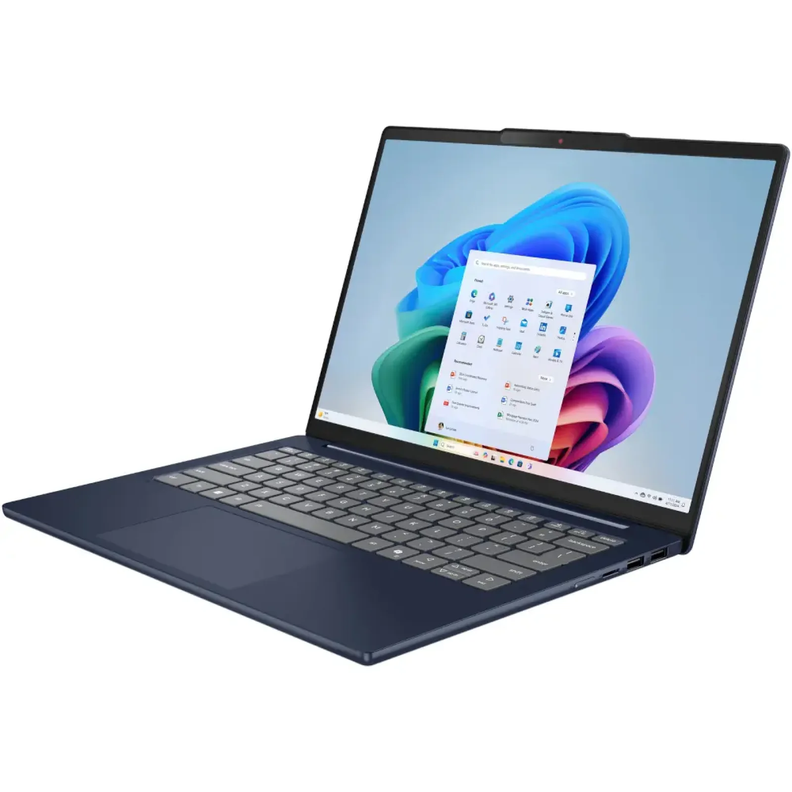 Ноутбук Lenovo 14FM/R5 7535HS/32/1TB SSD/UMA/DOS/BL/Cosmi c blue IdeaPad Slim 5 14ARP10 (83HT0033RA) UA