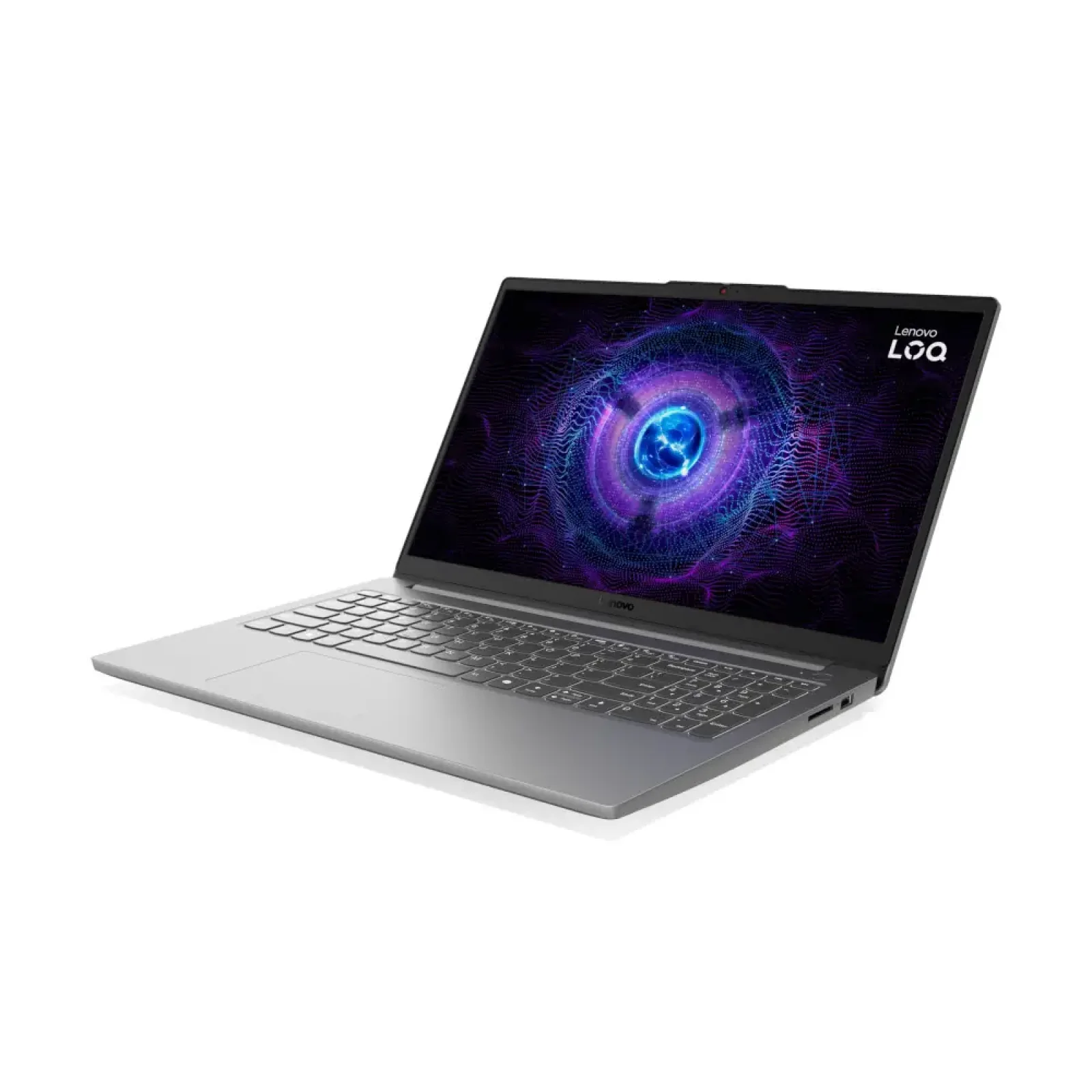 Ноутбук Lenovo 15.6FM/i5-12450HX/16/512/RTX 4050 6GB/DOS/ BL/Luna grey LOQ 15IAX9E (83LK00CDRA) UA