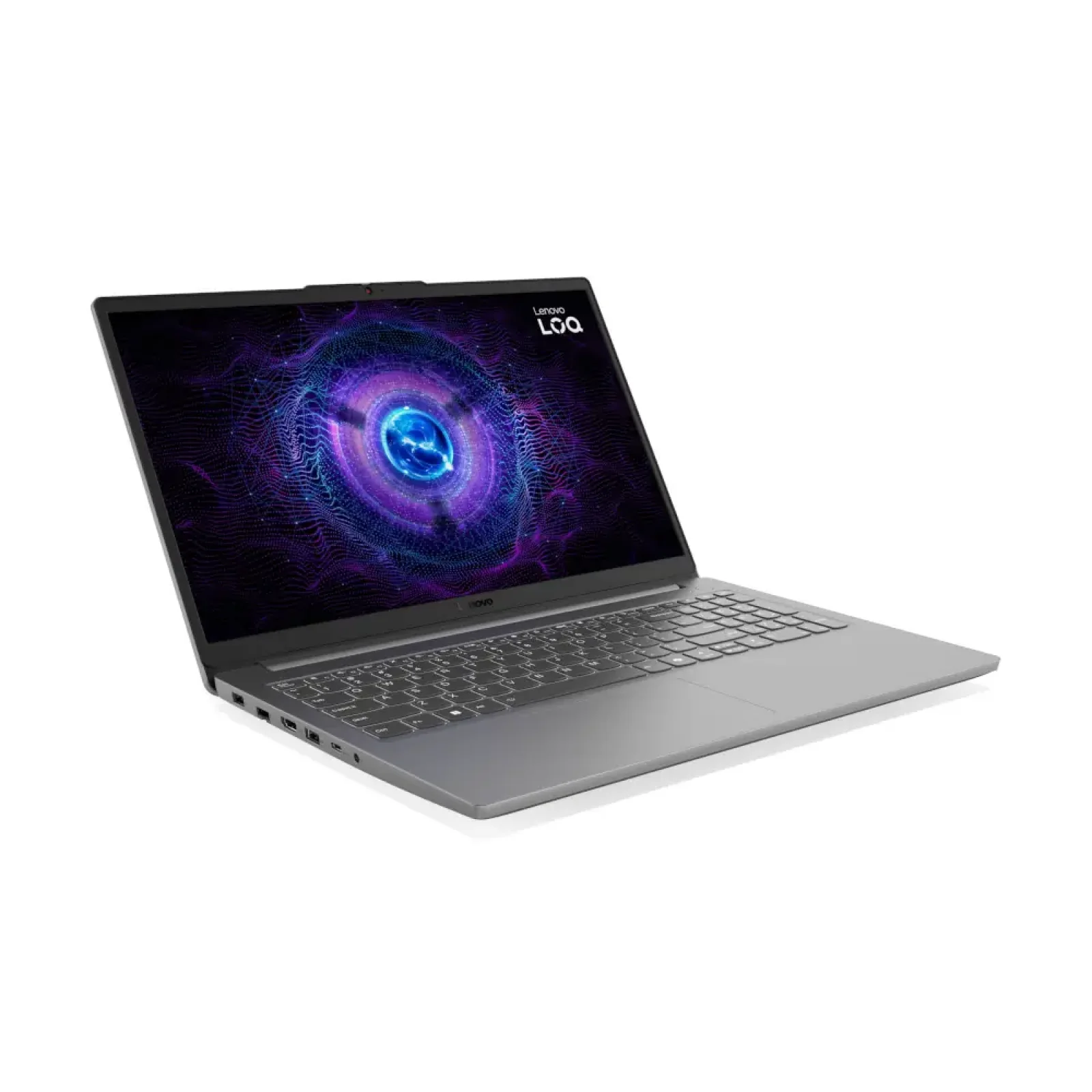 Ноутбук Lenovo 15.6FM/i5-12450HX/16/512/RTX 4050 6GB/DOS/ BL/Luna grey LOQ 15IAX9E (83LK00CDRA) UA