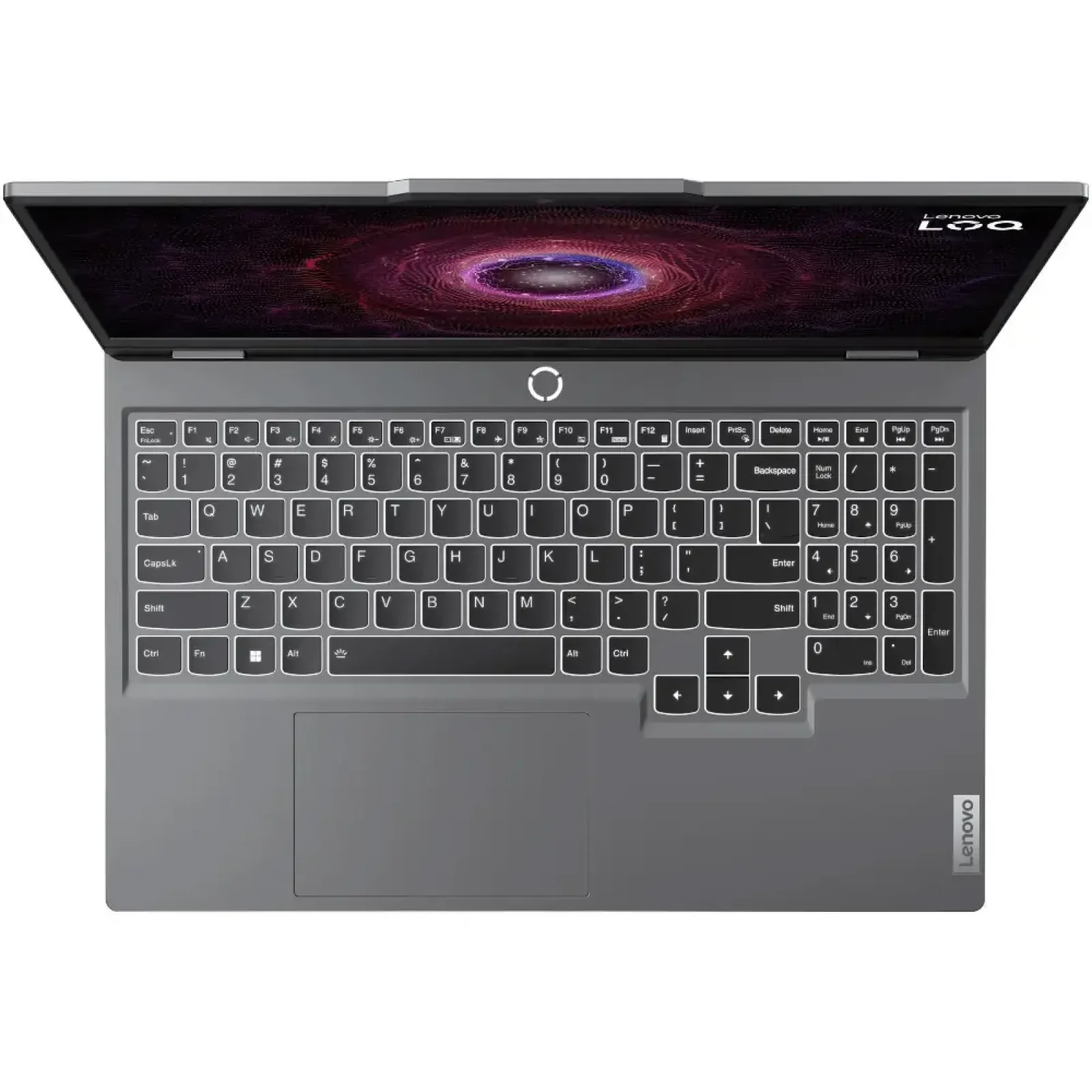 Ноутбук Lenovo 15.6FM/R5 7235HS/16/512/RTX 4050 6GB/DOS/B L/Luna grey LOQ 15ARP9 (83JC00JMRA) UA