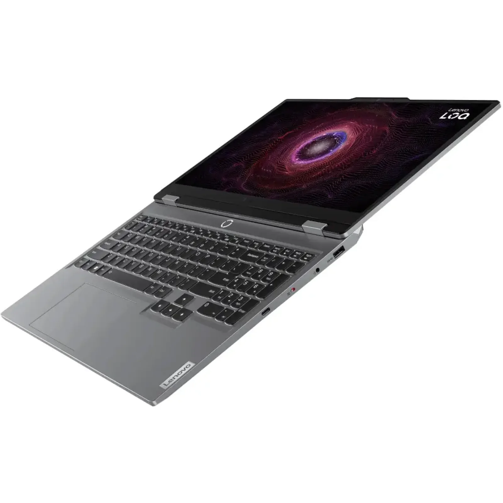 Ноутбук Lenovo 15.6FM/R5 7235HS/16/512/RTX 4050 6GB/DOS/B L/Luna grey LOQ 15ARP9 (83JC00JMRA) UA