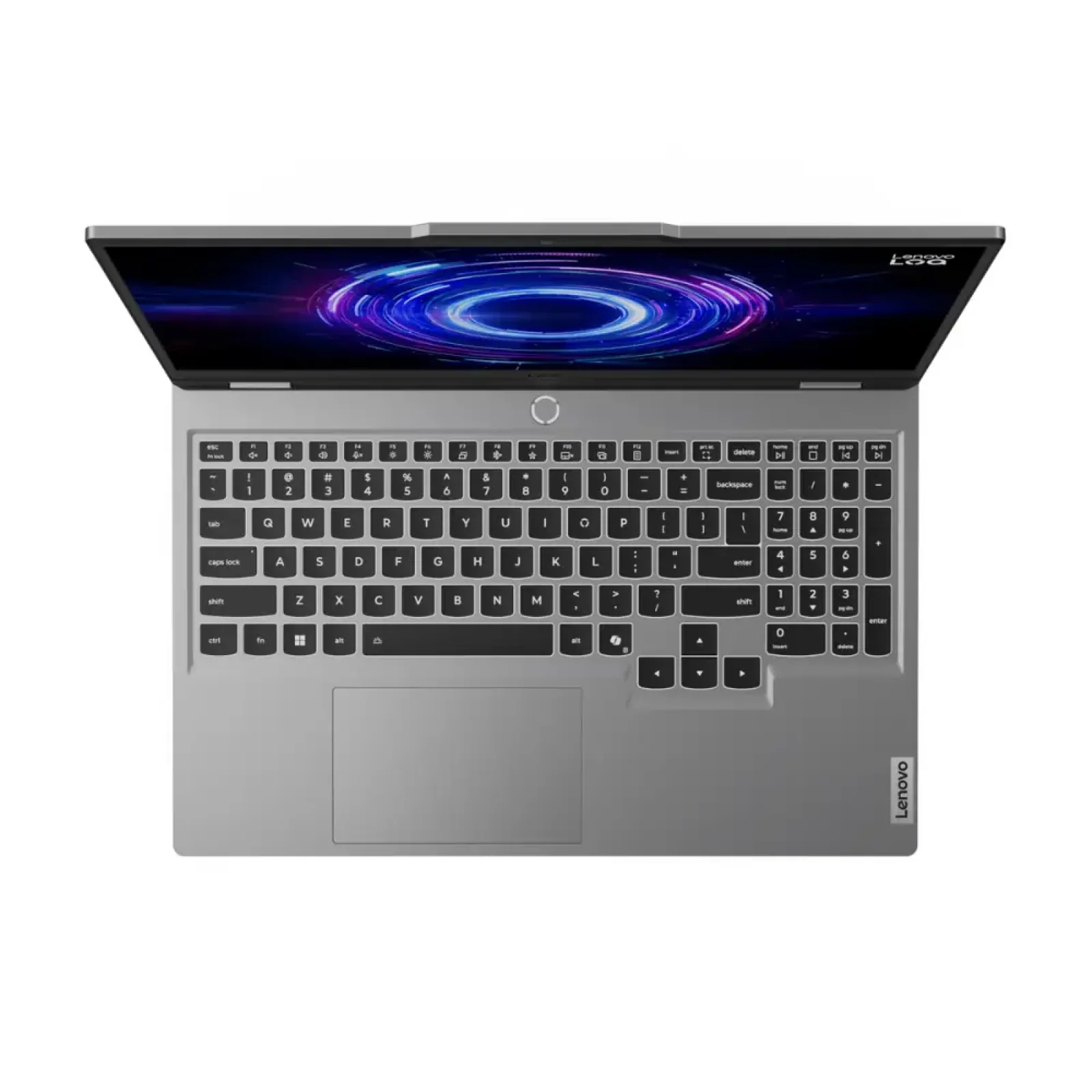 Ноутбук Lenovo 15.6FM/i5-13450HX/32/1TB SSD/RTX 5060 8GB/ DOS/BL_RGB/Luna grey LOQ 15IRX10 (83JE00MTRA) UA