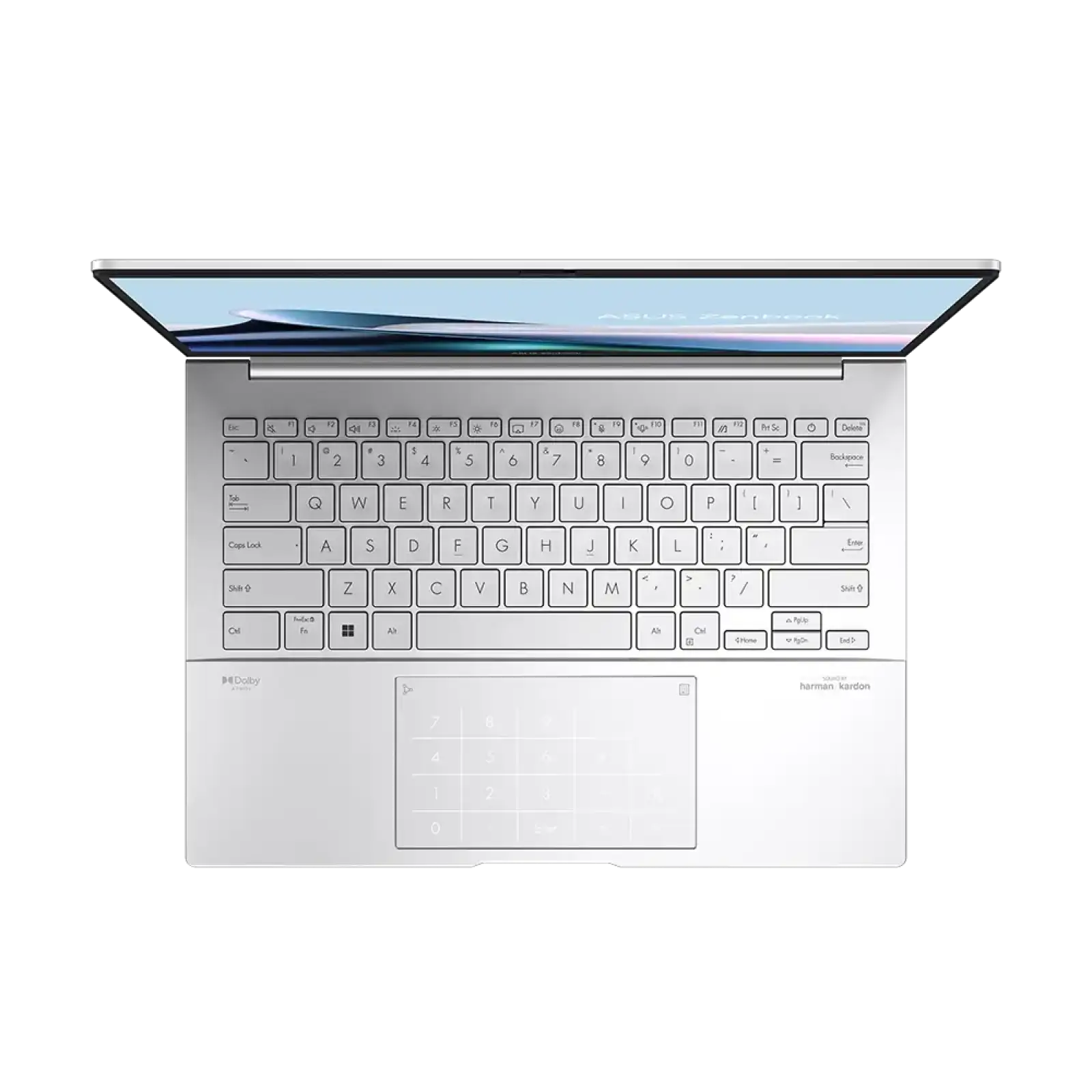 Ноутбук ASUS Zenbook 14 OLED UX3405CA Foggy Silver (90NB14W2-M01V30) UA