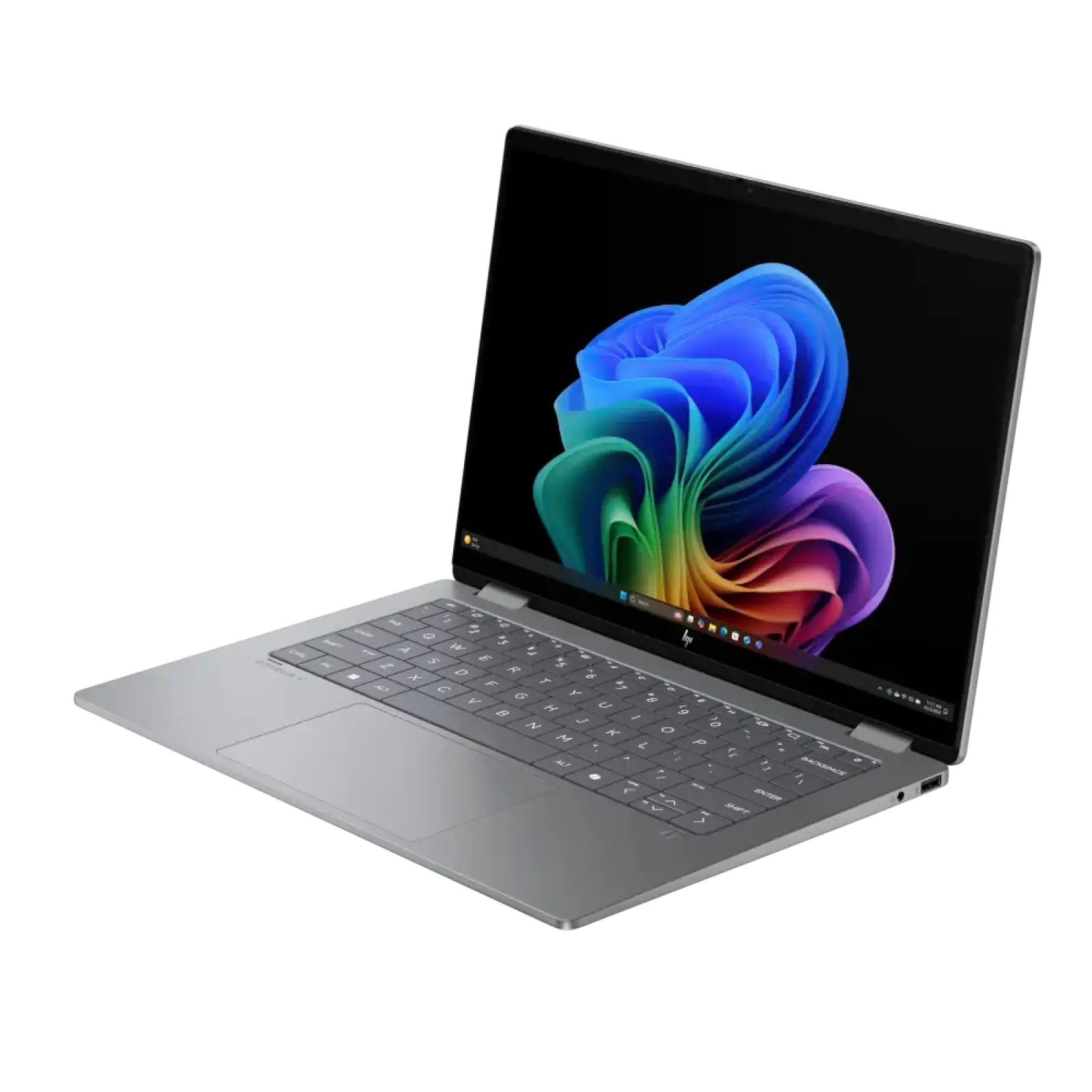 Ноутбук HP OmniBookX FlipNGAI 14-fk0009ua 14T_3K_OLED/R5 340 AI/16/1TB/Radeon 840M/W 11H/BL/Meteor Silver D16H5EA UA