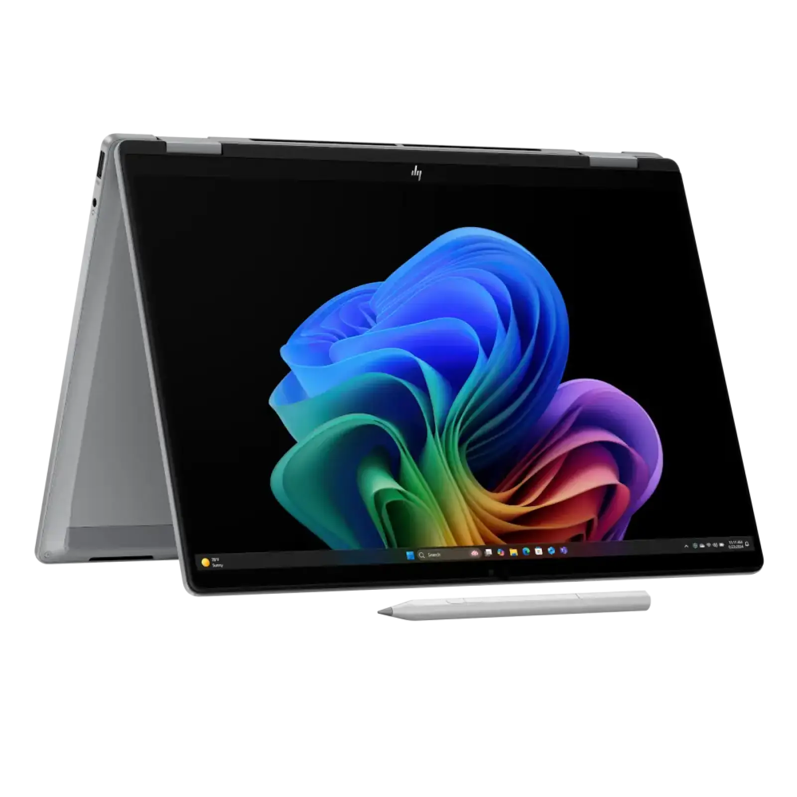 Ноутбук HP OmniBookX FlipNGAI 14-fk0009ua 14T_3K_OLED/R5 340 AI/16/1TB/Radeon 840M/W 11H/BL/Meteor Silver D16H5EA UA