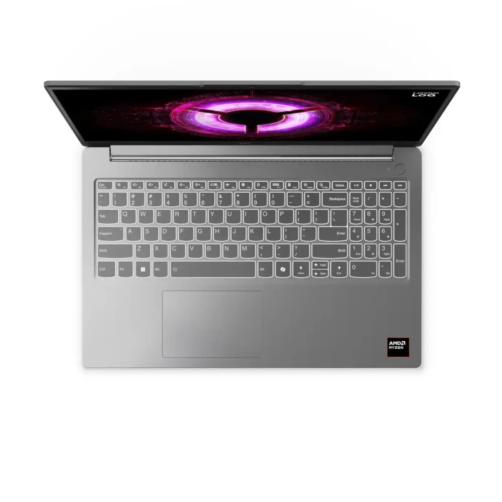 Ноутбук Lenovo 15.6FM/R5 150/16/512/RTX 3050 6GB/DOS/BL/L una Grey 83S000EKRA UA
