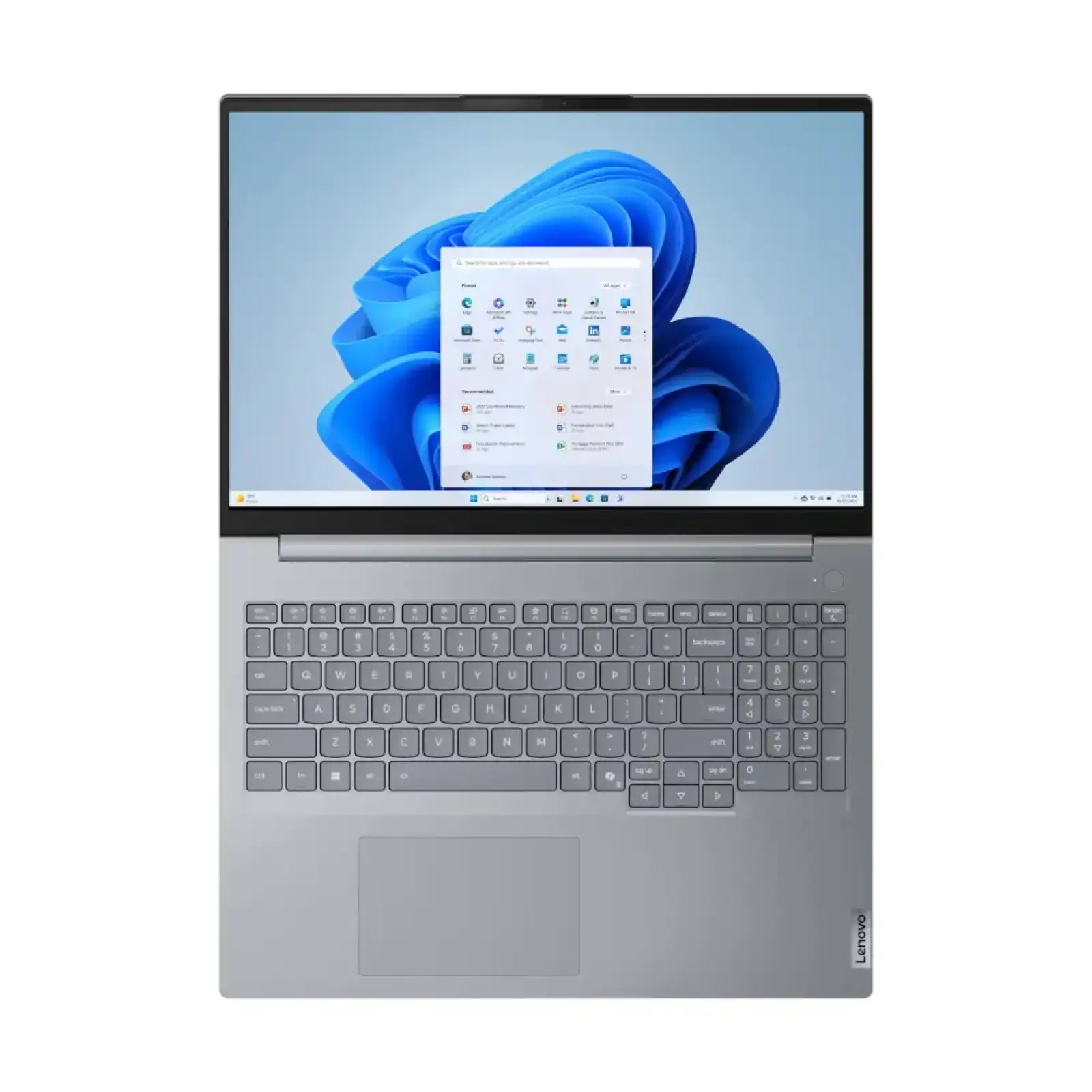 Ноутбук Lenovo 16FM/C5-210H/8/512/Intel HD/DOS/F/BL/Arcti c Grey 21US000KRA UA