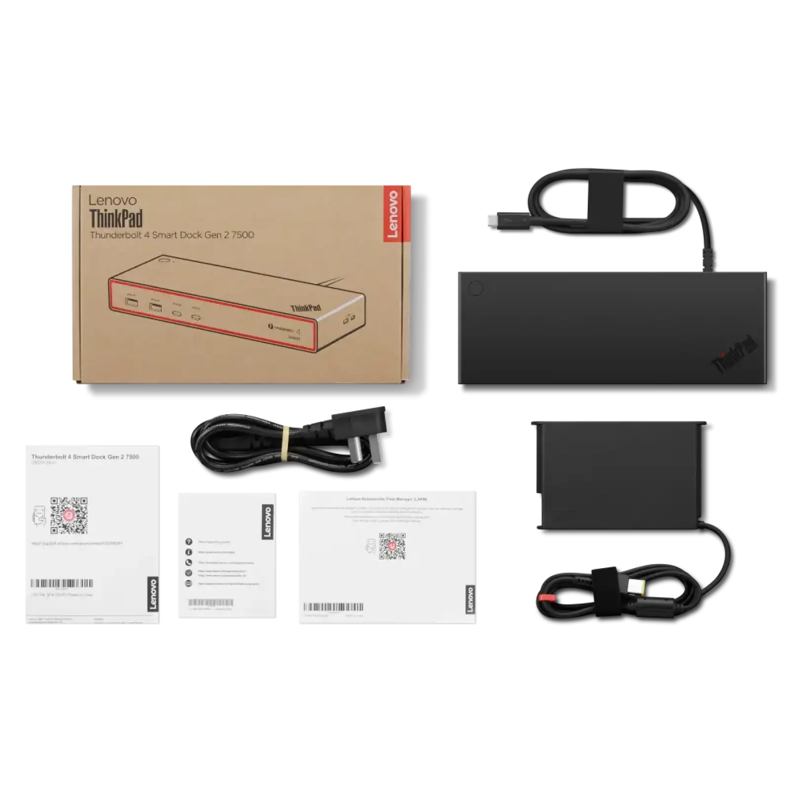 Док-станція Lenovo ThinkPad Thunderbolt 4 Smart Dock Gen2 7500 (40BE0135EU) UA