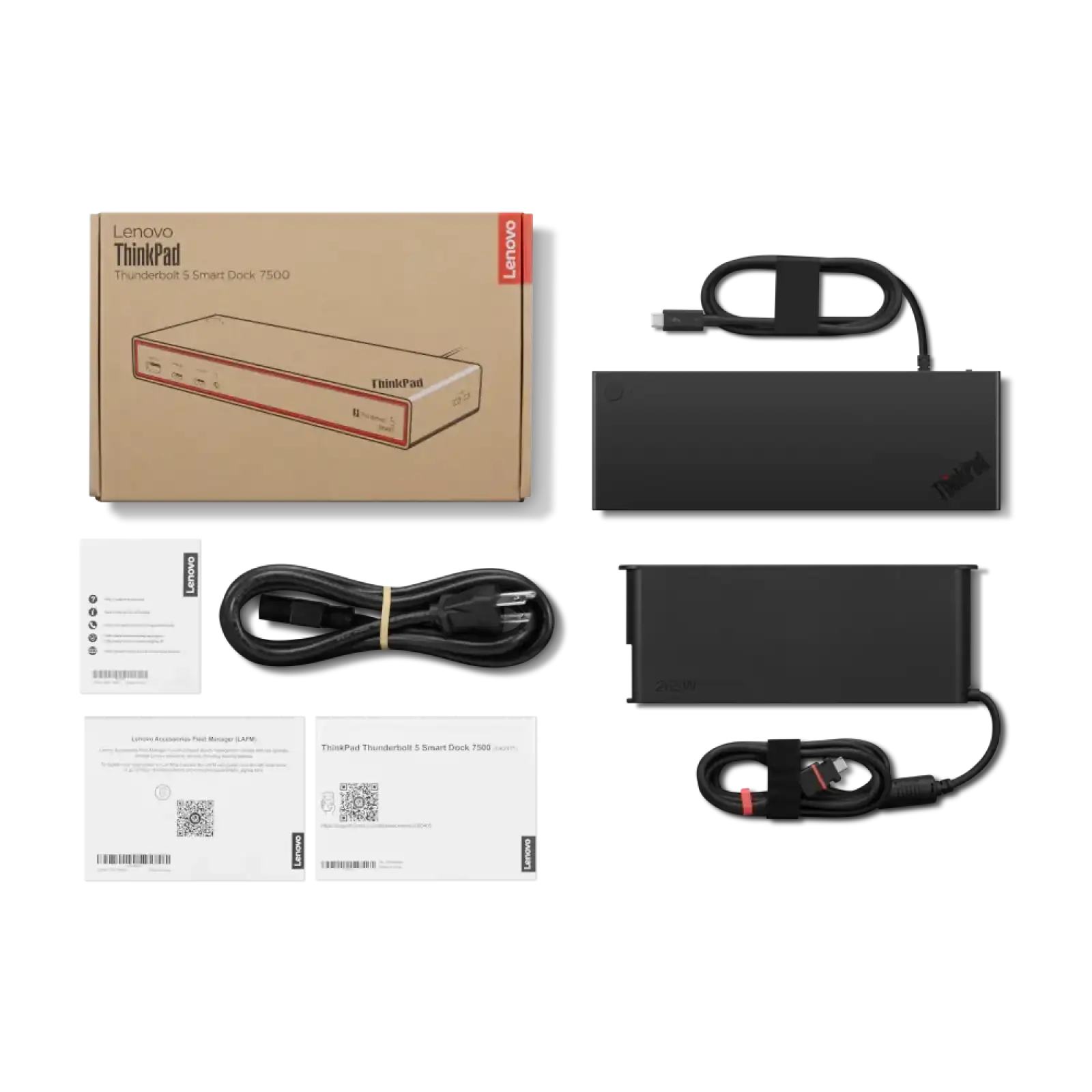 Док-станція Lenovo ThinkPad Thunderbolt 5 Smart Dock 7500 (40BA0265EU) UA