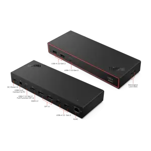 Док-станція LENOVO ThinkPad USB4 Smart Dock 5500 (with 13 5W Adapter) (40BC0135EU) UA