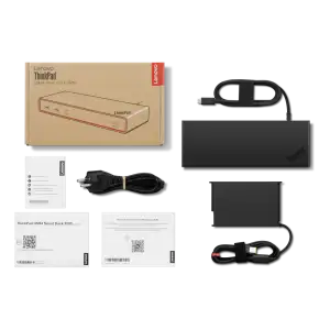 Док-станція LENOVO ThinkPad USB4 Smart Dock 5500 (with 13 5W Adapter) (40BC0135EU) UA