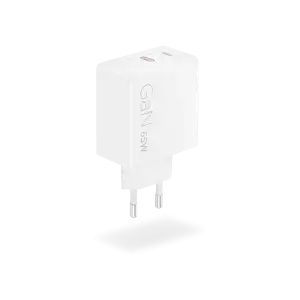 Адаптер живлення Lenovo Dual USB-C 65W GaN Charger White G0A6065WEU UA