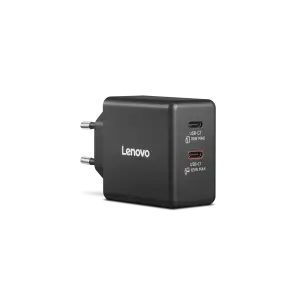 Адаптер живлення Lenovo Dual USB-C 65W GaN Charger 40AW065BEU UA