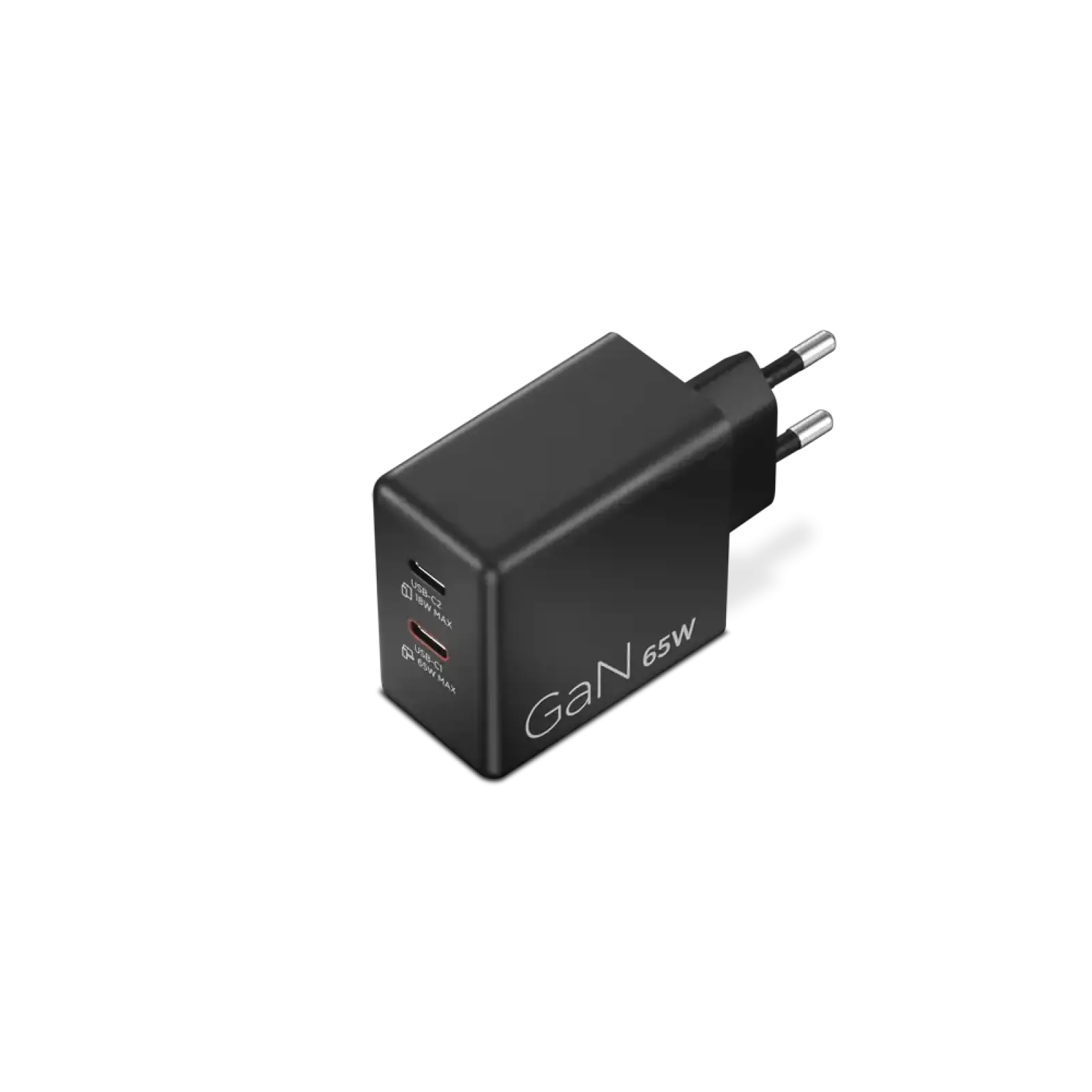 Адаптер живлення Lenovo Dual USB-C 65W GaN Charger 40AW065BEU UA