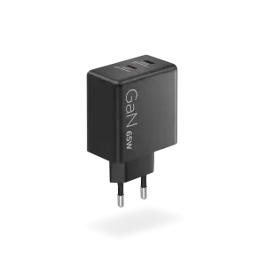 Адаптер живлення Lenovo Dual USB-C 65W GaN Charger 40AW065BEU UA