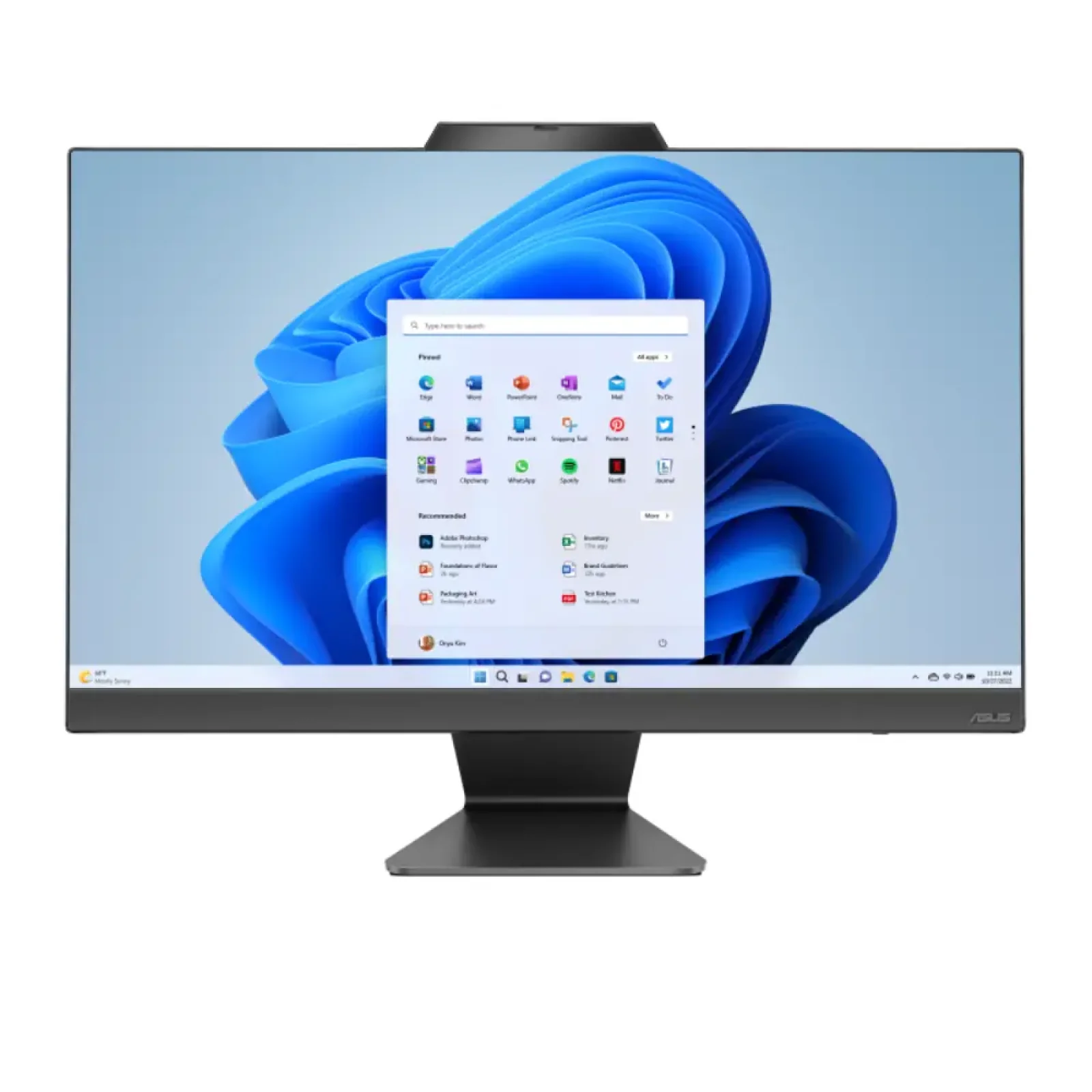 Моноблок ASUS 23.8FIM/Core5 120U/16/512/Intel Iris Xe /DOS/KM/Black A3402WVAK-BA0020 (90PT03T2-M000Z0) UA