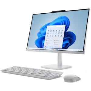 Моноблок Lenovo 23.8FM/i3-N305/8/512/Intel HD/DOS/WKM/Sta nd/Cloud grey A100 (F0J60045UO) UA