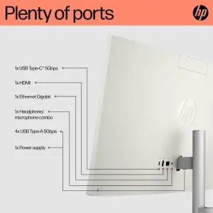 Моноблок HP 24-cr0002ua Shell White (9C9C2EA) UA