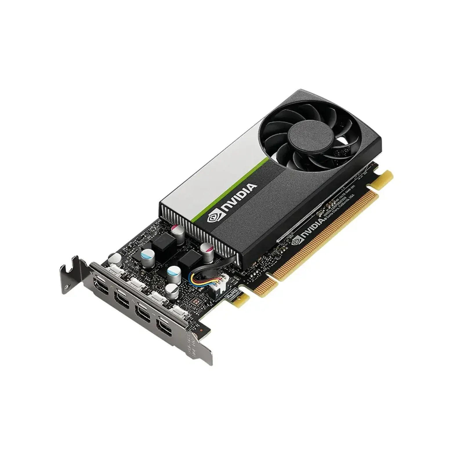 Відеокарта PNY NVIDIA TURING 896 CUDA cores 4G D6 4mDP OEM QUADRO T1000 4GB 4mDP (VCNT1000-SB) UA