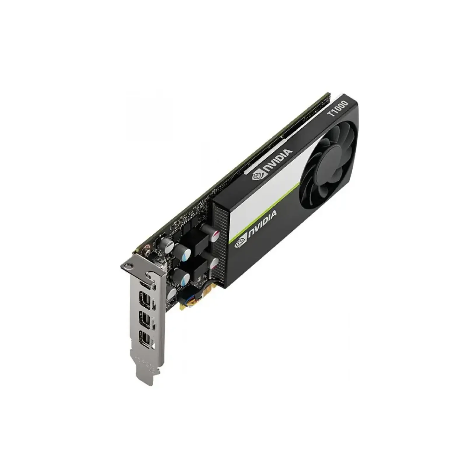 Відеокарта PNY NVIDIA TURING 896 CUDA cores 4G D6 4mDP OEM QUADRO T1000 4GB 4mDP (VCNT1000-SB) UA
