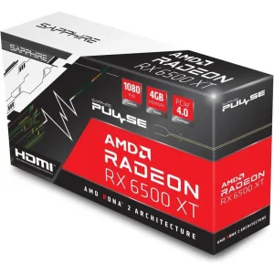 Видеокарта Sapphire Radeon RX 6500 XT 4GB PULSE (11314-07-20G) UA