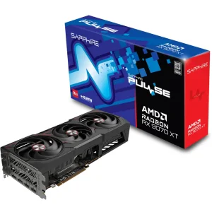 Відеокарта Sapphire AMD PULSE RADEON™ RX 9070 XT G GAMING 16GB DUAL HDMI / RX 9070 XT GAMING DUAL PULSE (11348-03-20G) UA