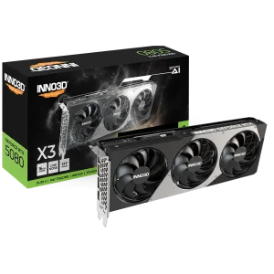 Відеокарта Inno3D NVIDIA GEFORCE RTX 5080 X3 Inno3D RTX 5080 X3 (N50803-16D7-176068N) UA