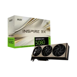 Відеокарта MSI NVIDIA GeForce RTX 5080 16G INSPIRE 3X OC UA